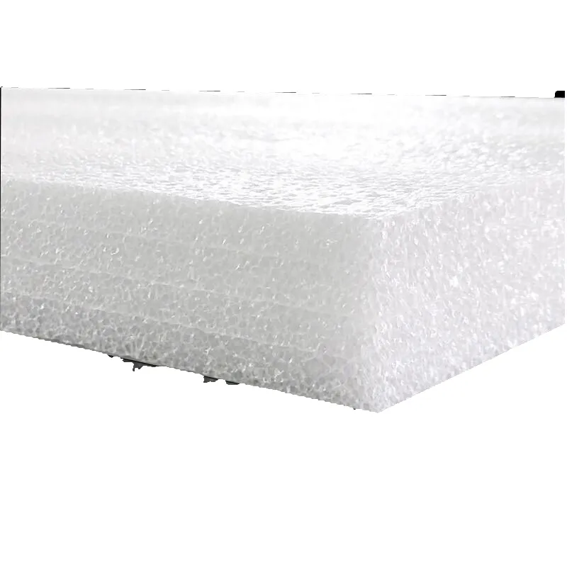 100cm*100cm*10cm Pearl Cotton Board Anti Foam Board Pearl Cotton Baling Sponge EPE Sheet Shockproof Packing Cotton Foam Board