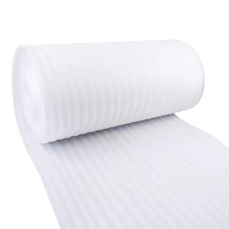 100cm*1mm*140m Pearl Cotton Flooring Waterproofing Cotton Packing Filling Cotton Foam Soft Plate Packing Shockproof Cotton EPE Board