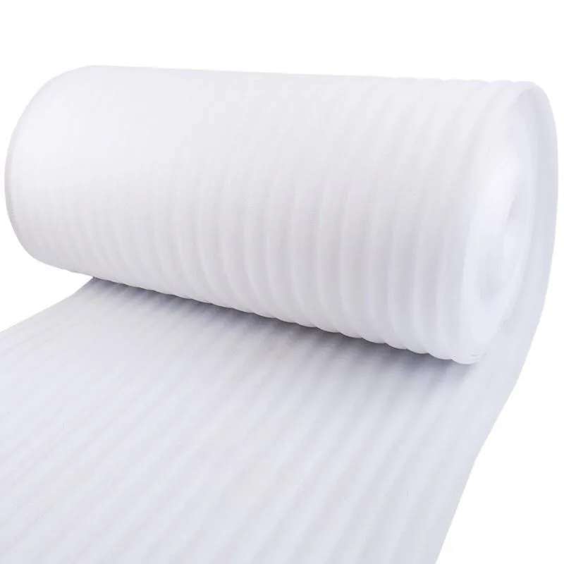 100cm*1mm*140m Pearl Cotton Flooring Waterproofing Cotton Packing Filling Cotton Foam Soft Plate Packing Shockproof Cotton EPE Board