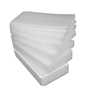 Premium Shockproof EPE Foam Board - 100cm x 200cm x 2cm Pearl Cotton Sponge for Packing and Protection