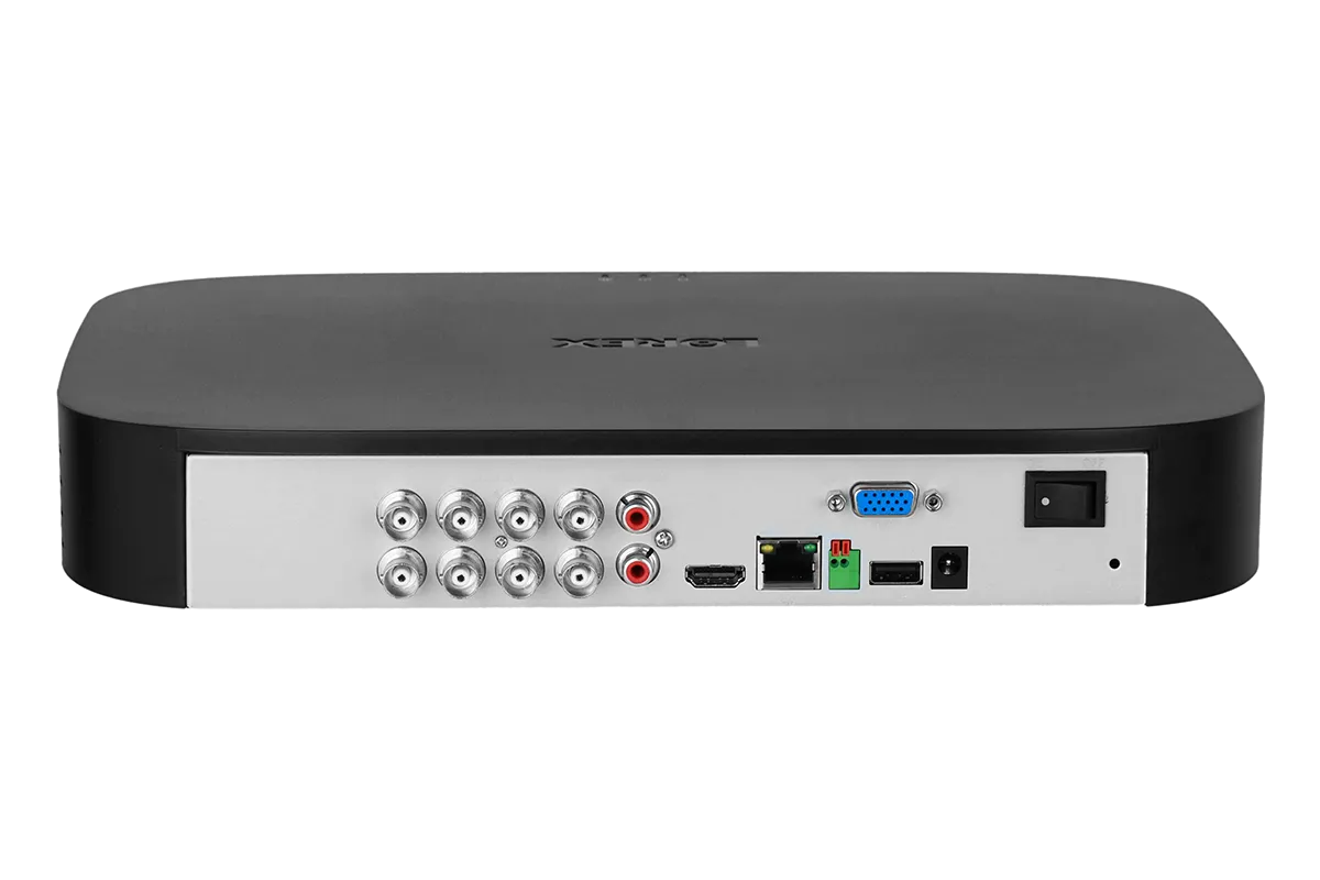 1080p 8-channel 1TB Wired DVR System