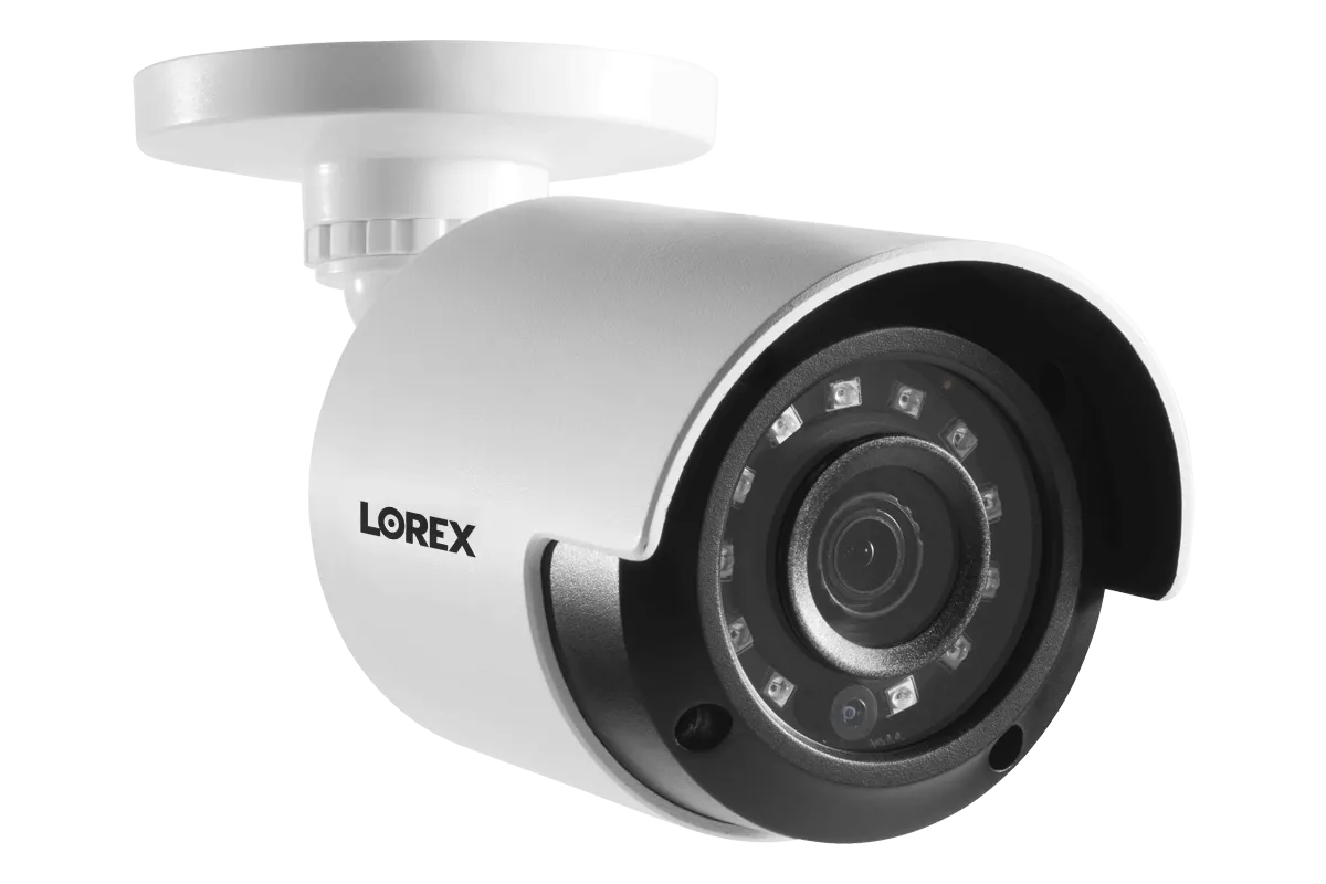 1080p HD 8-Channel Security System with 1080p HD Weatherproof Bullet Security Camera, Advanced Motion Detection and Smart Home Voice Control