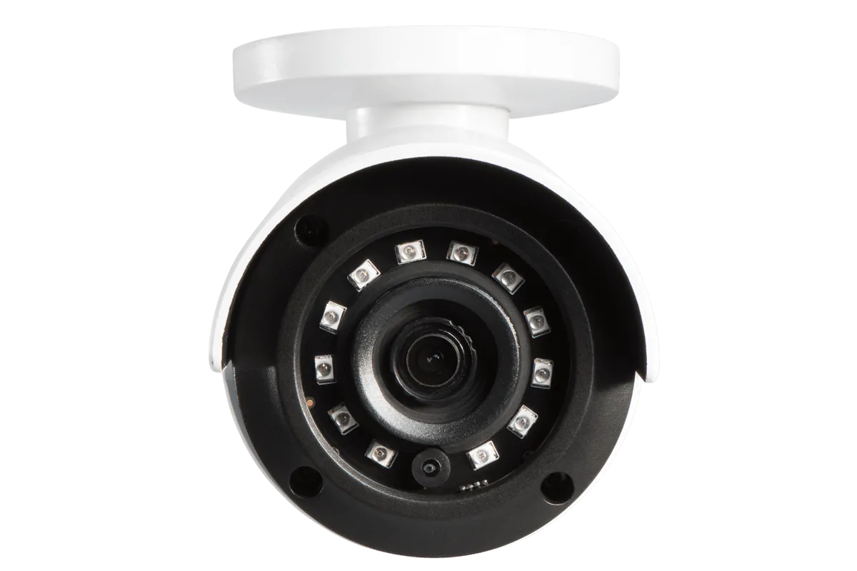 1080p HD 8-Channel Security System with 1080p HD Weatherproof Bullet Security Camera, Advanced Motion Detection and Smart Home Voice Control