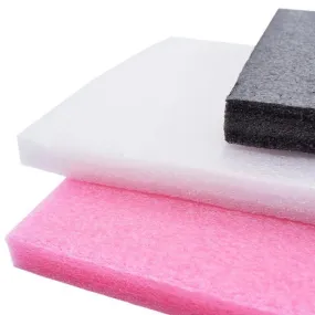 1m*1m*10mm High Density Pearl Cotton Board Foam Board EPE Pearl Cotton Board Hard Express Packing Foam Pad Shockproof Packaging