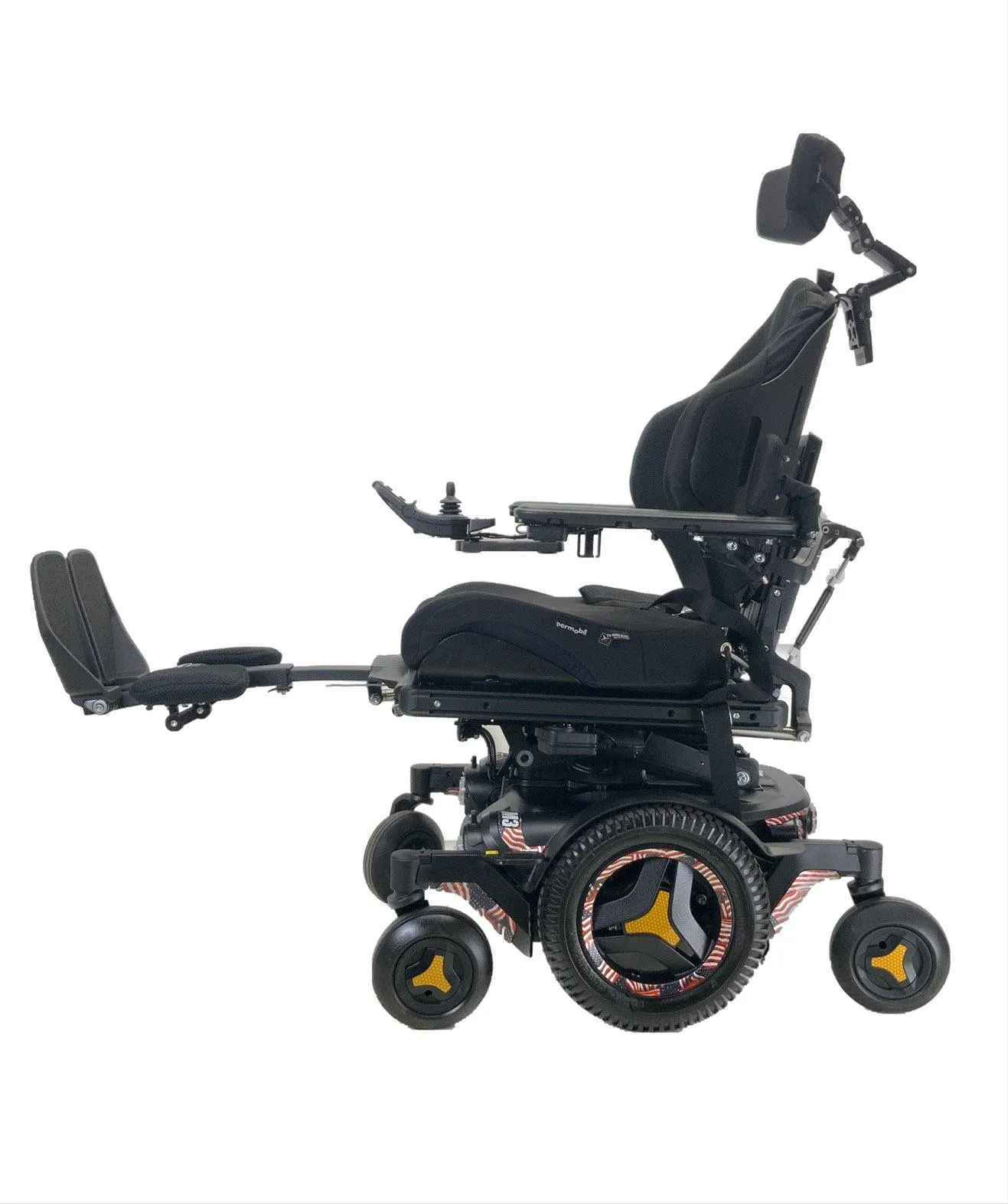 2018 Permobil M3 Corpus Rehab Power Chair |  Tilt, Recline, Power Legs | 17 x 21 Seat | Only 14 Miles!