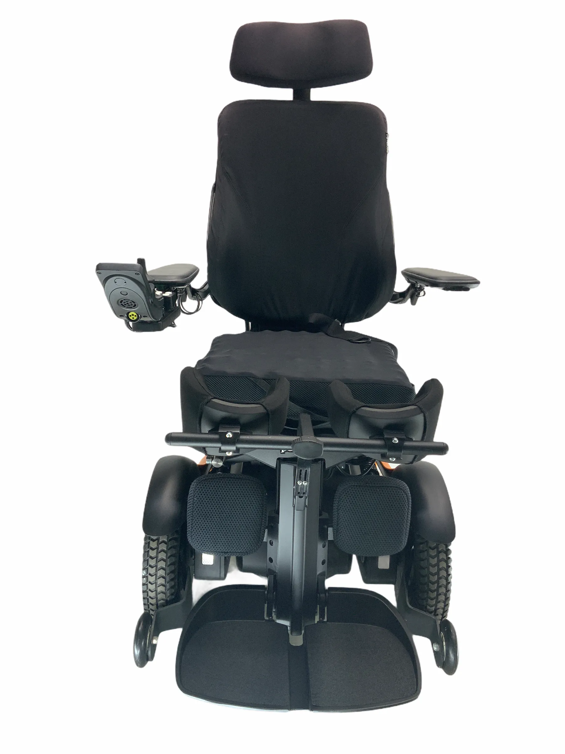 2019 Permobil F3 Rehab Power Chair | 17 x 18 Seat |  Tilt, Recline, Power Legs. Leg Extension, Seat Elevate, Anterior Tilt