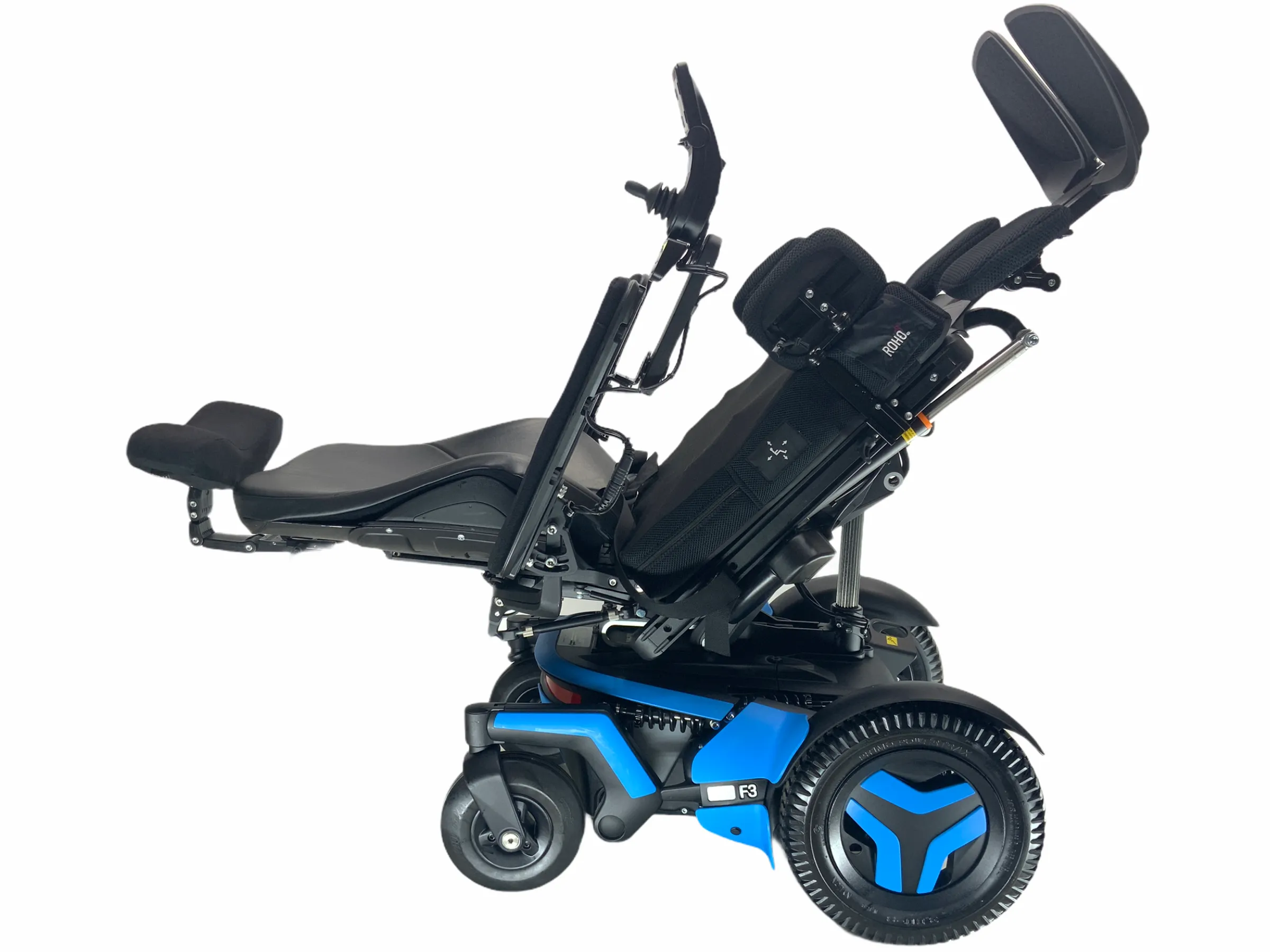 2021 Permobil F3 Rehab Power Chair | 18 x 20 Seat |  Tilt, Recline, Power Legs | Only 4 Miles!