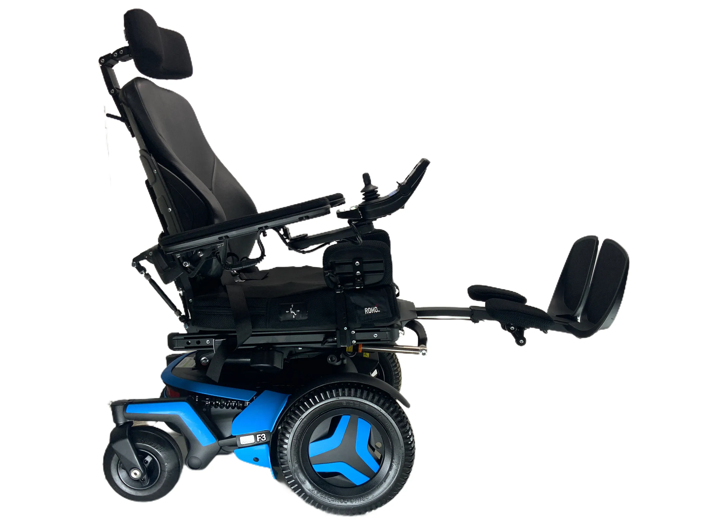 2021 Permobil F3 Rehab Power Chair | 18 x 20 Seat |  Tilt, Recline, Power Legs | Only 4 Miles!