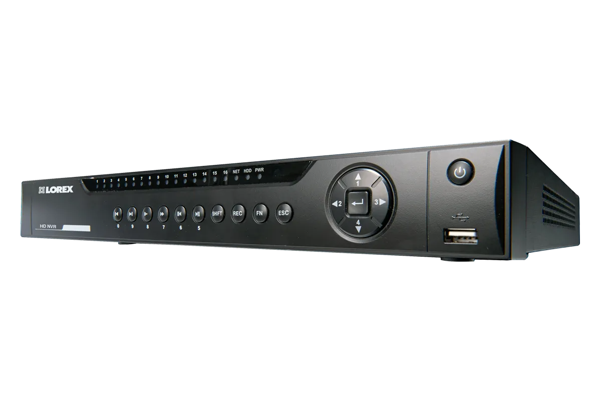 4K Security NVR with Active Deterrence Compatibility and 4TB Hard Drive