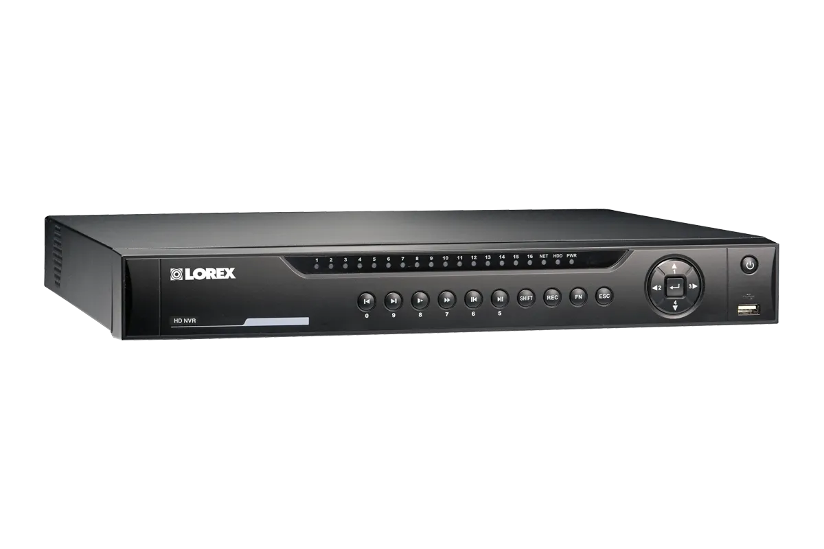 4K Security NVR with Active Deterrence Compatibility and 4TB Hard Drive