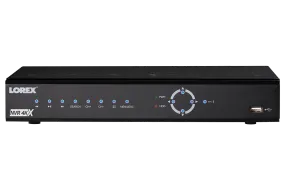 4K Ultra HD NVR with 8 Channels and Deterrence Compatibility