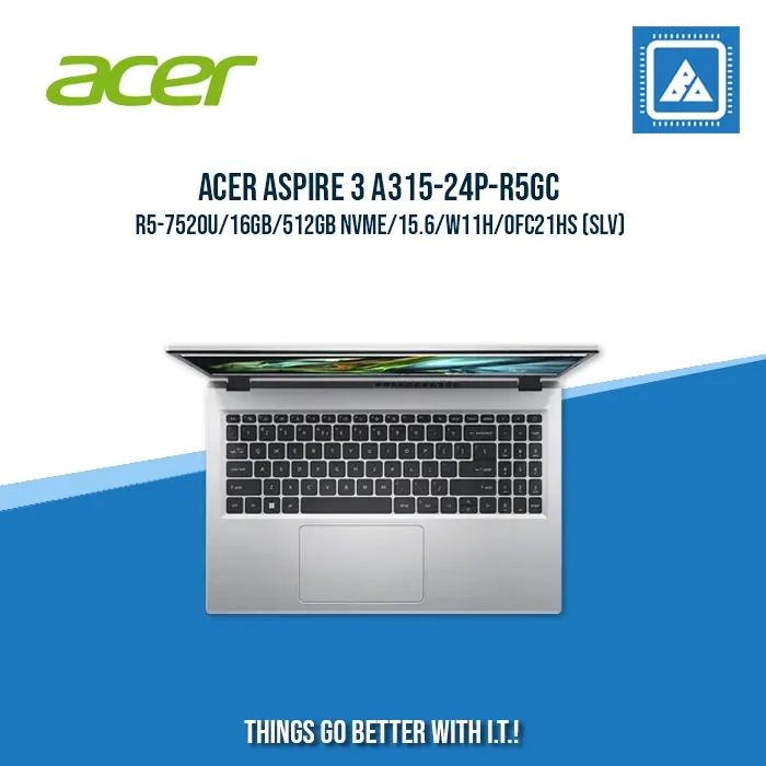 ACER ASPIRE 3 A315-24P-R5GC R5-7520U/16GB/512GB NVME | BEST FOR STUDENTS AND FREELANCERS LASPTOP