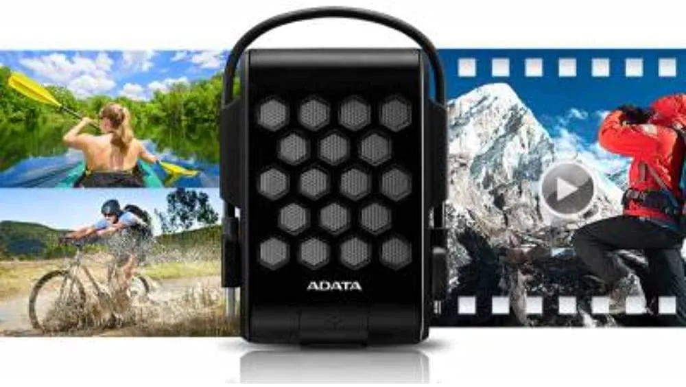 ADATA HD720 SHOCK-PROOF MILITARY GRADE TRIPLE-LAYER PROTECTION EXTERNAL HARD DRIVE 2TB (BLACK)