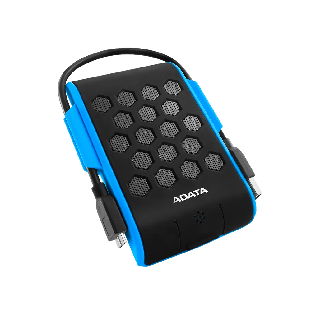 ADATA HD720 SHOCK-PROOF MILITARY GRADE TRIPLE-LAYER PROTECTION EXTERNAL HARD DRIVE 2TB (BLUE)