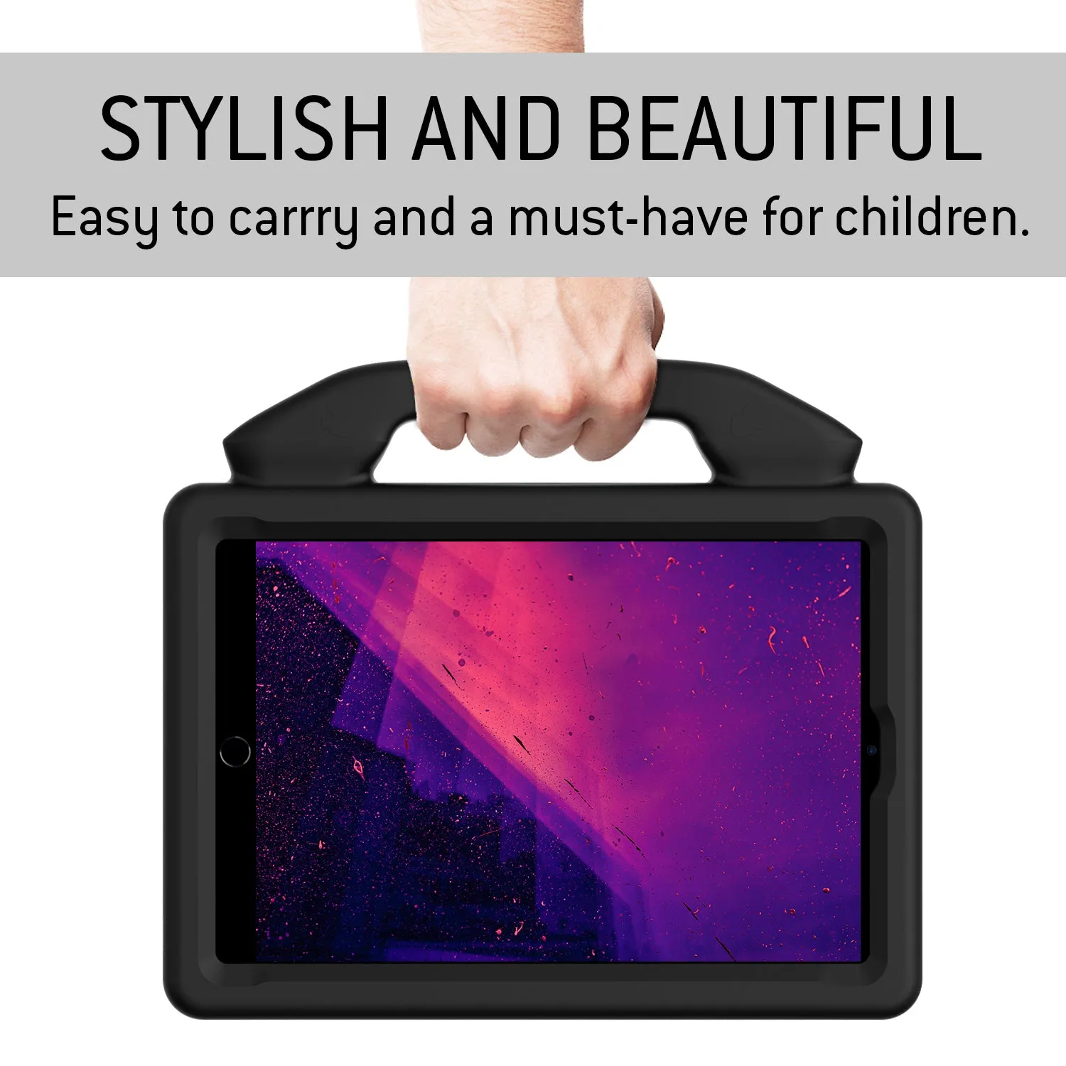 Amzer Sparrow Style EVA Bumper Case Handle & Holder for iPad mini 6th Gen (8.3inch) / iPad mini (A17 Pro)