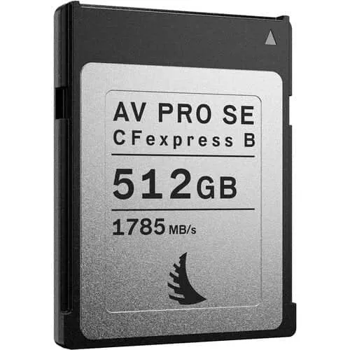 Angelbird AV PRO SE 512GB CFexpress 2.0 Type B 1785MB/s Memory Card