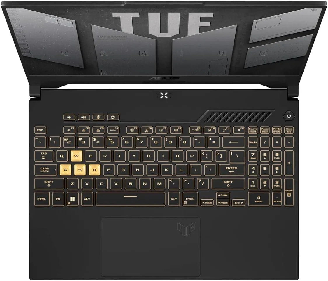 ASUS TUF Gaming F15 - FX507ZC4 | Gaming Laptop, 15.6” FHD 144Hz Display, GeForce RTX 3050, Intel Core i5-12500H, 16GB DDR4, 512GB PCIe SSD, Wi-Fi 6, Windows 11