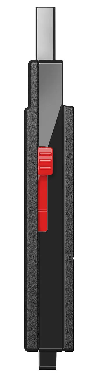 Buffalo 1TB Portable Rugged Solid State Drive, External SSD Stick, USB 3.2 - SSD-PUT1.0U3B