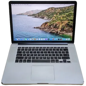 Buy Used Apple MacBook Pro (Retina, 15-inch, Mid 2015) Intel Core i7 4th Gen 256GB SSD 16GB RAM Silver