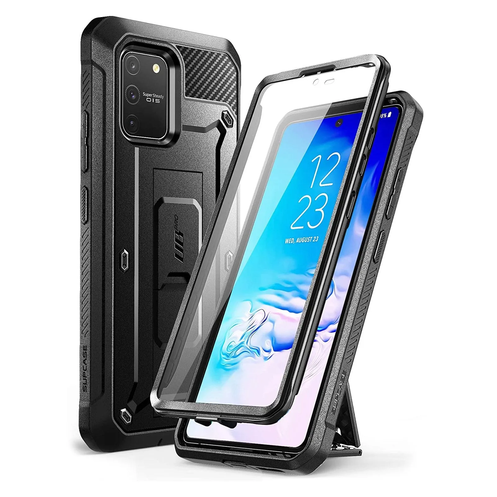 Galaxy S10 Lite Unicorn Beetle Pro Full Body Rugged Holster Case-Black