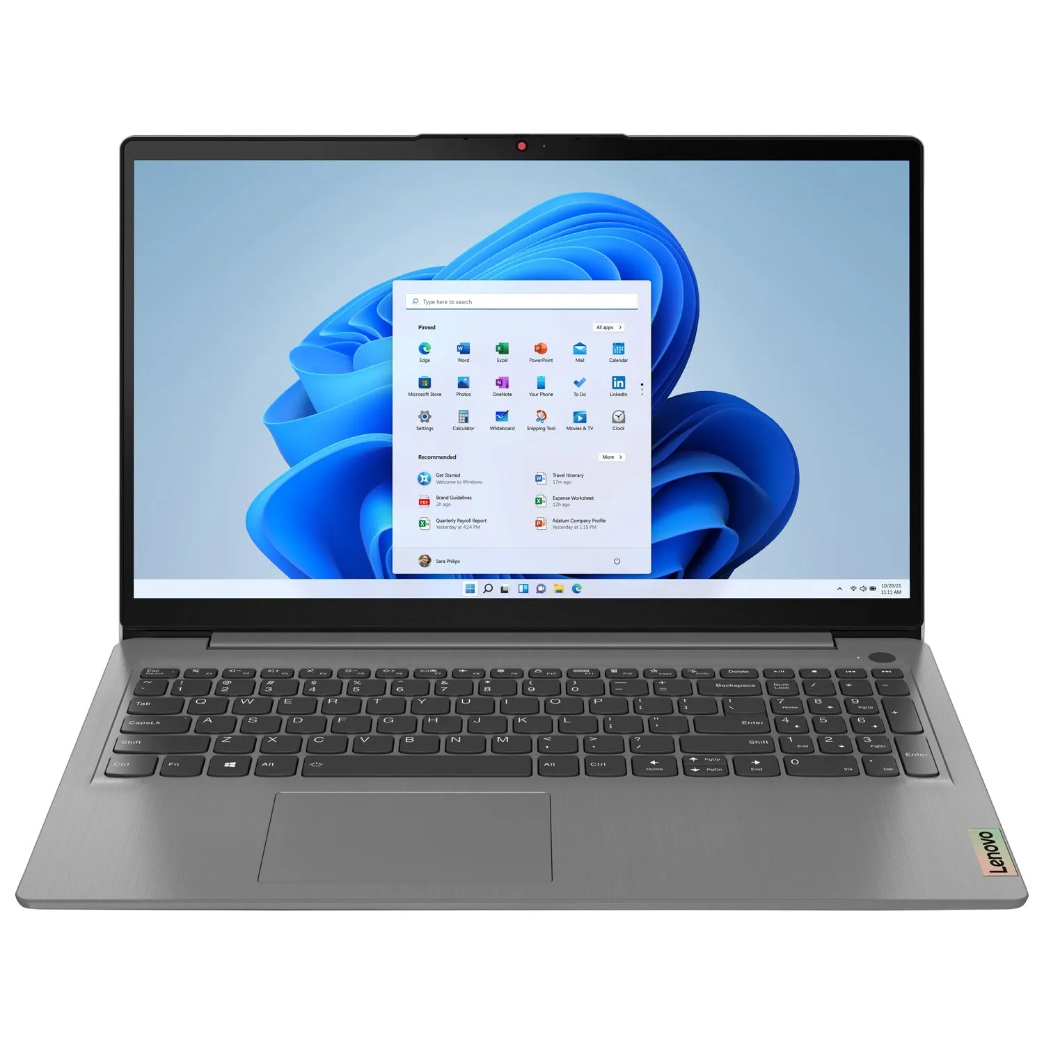 Lenovo IdeaPad 3i 15.6" Laptop - Arctic Grey (Intel Core i7-1255U/512GB SSD/12GB RAM/Windows 11)