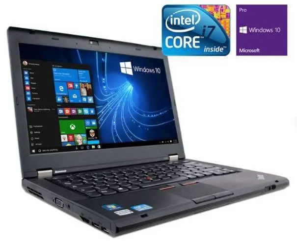 Lenovo ThinkPad T430 Laptop | Intel® Core™ i7 3520M @ 2.90GHz  | 14" HD  (1600x900) Display, 16GB RAM, Dual Hard Drive: 256GB SSD Boot   500GB HDD Storage, Webcam, USB 3.0, Windows 10 Pro | Grade A (Certified Refurbished) - 1 Year Warranty