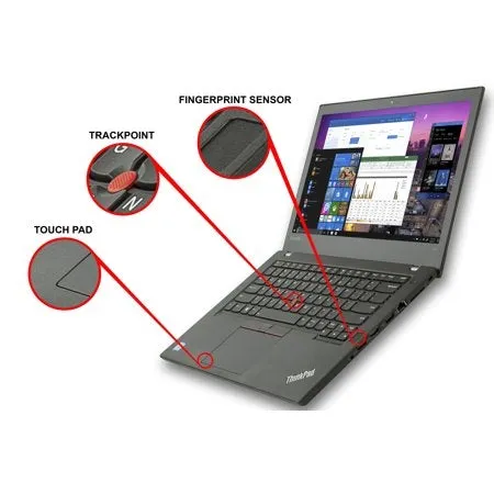 Lenovo ThinkPad T470 Ultrabook 14'' FHD (1920x1080p) | Intel Core i7-7500U up to 3.5GHz (7th Gen), 32GB DDR4 RAM, 512GB NVMe M.2 SSD (PCIe), HDMI, Thunderbolt, Windows 10 Pro | Grade A (Certified Refurbished), 1 Year Warranty