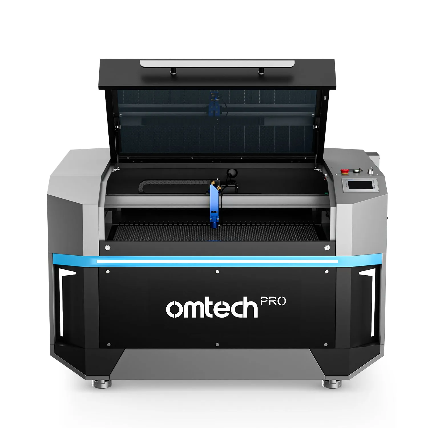 Pre-Owned OMTech Pro 2440, 100W CO2 Laser Engraver CUTTING MACHINE WITH AUTOFOCUS and Built-in Water Chiller