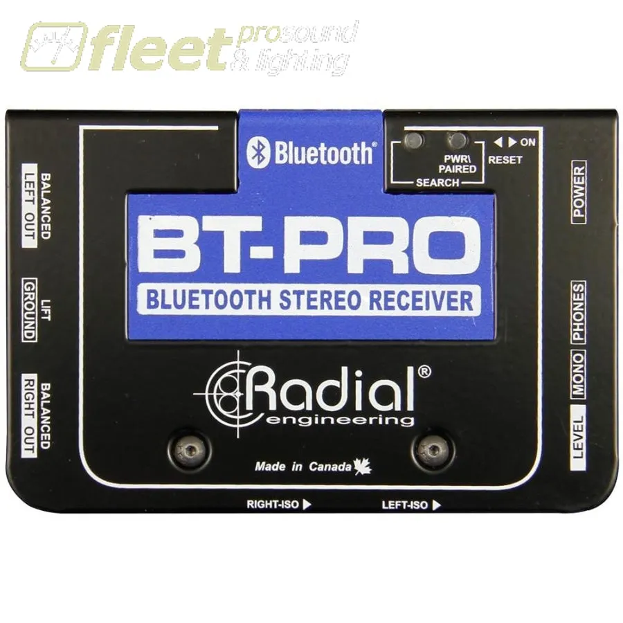 Radial BT-Pro™ Bluetooth® Direct Box