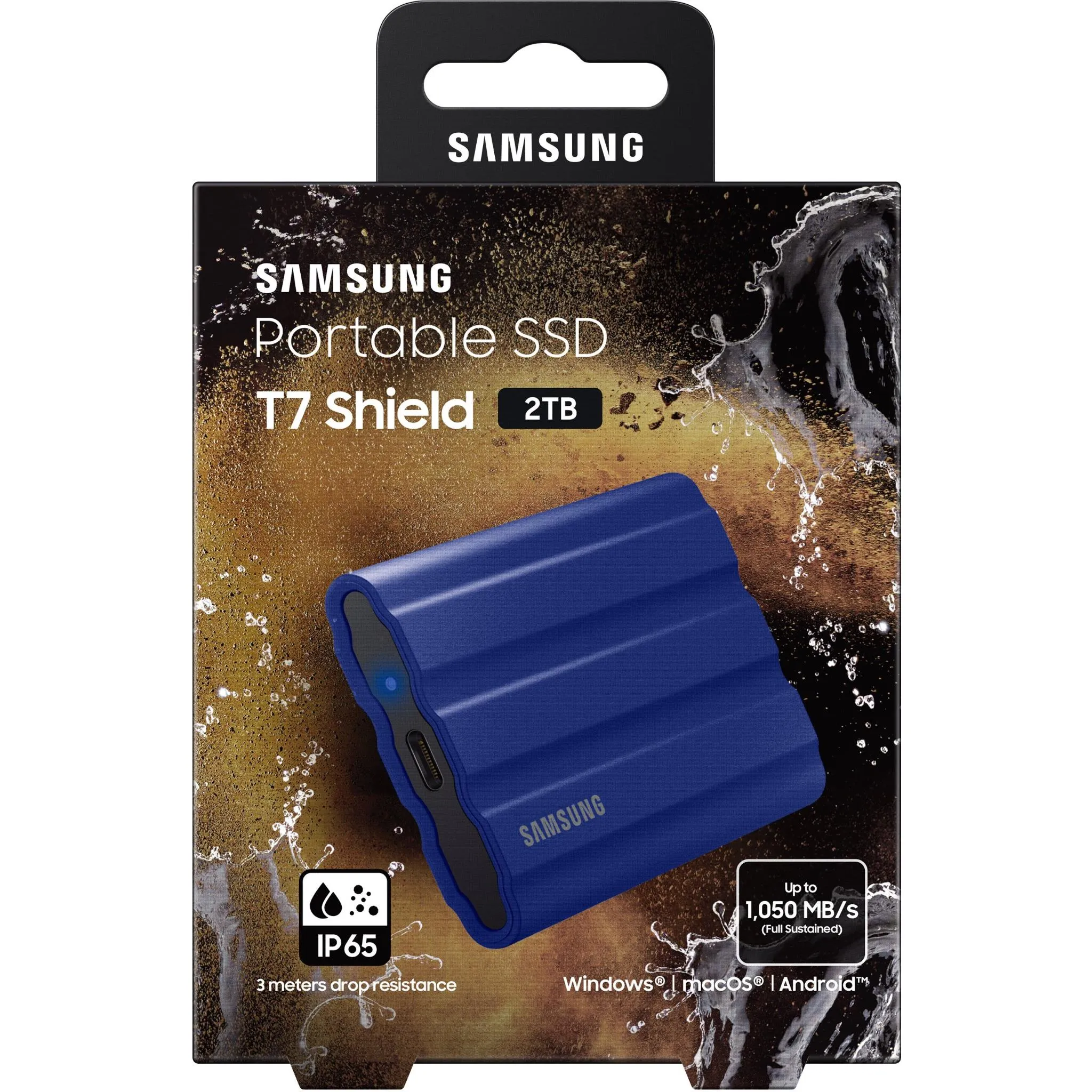 Samsung Portable T7 Shield SSD 2TB (Blue)