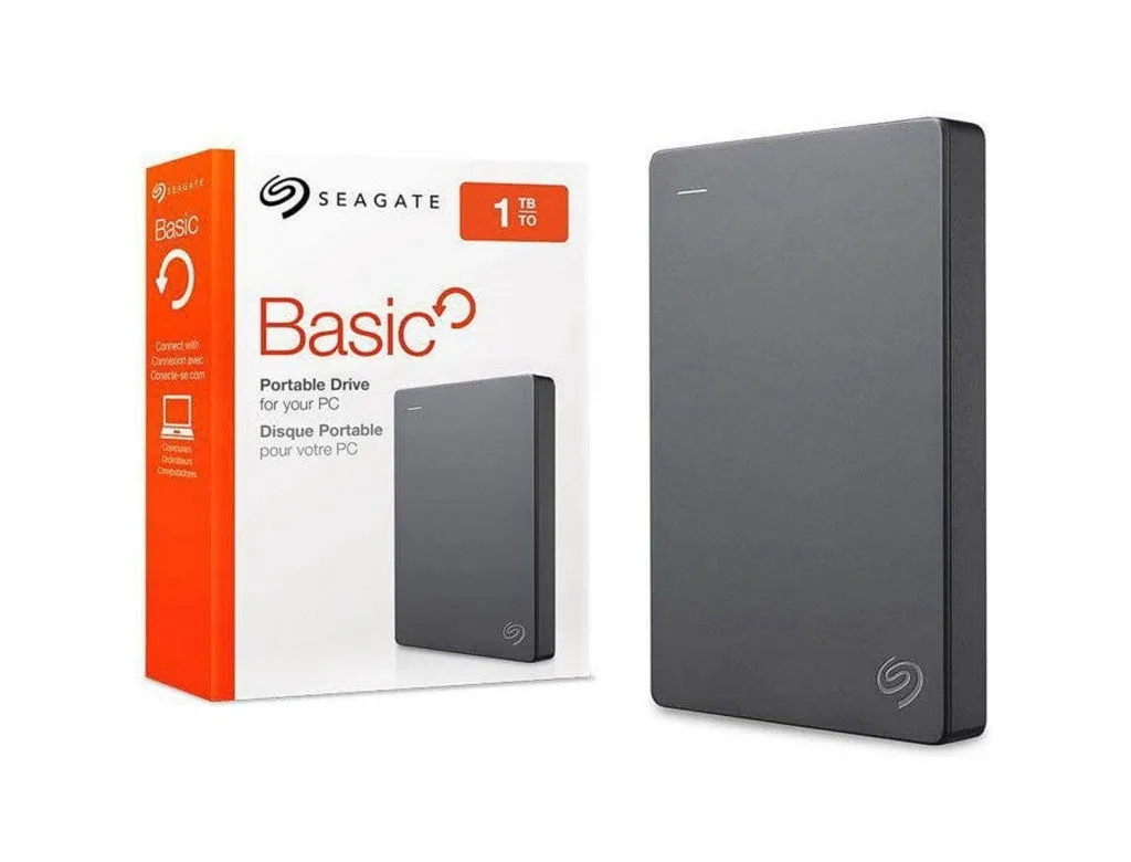 Seagate Basic External Hard Drive (USB 3.0 HDD)