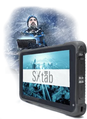 SXBlue SXTab 10- 10" Ruggedized Tablet for GIS Data Collection (Windows 10 or Android)