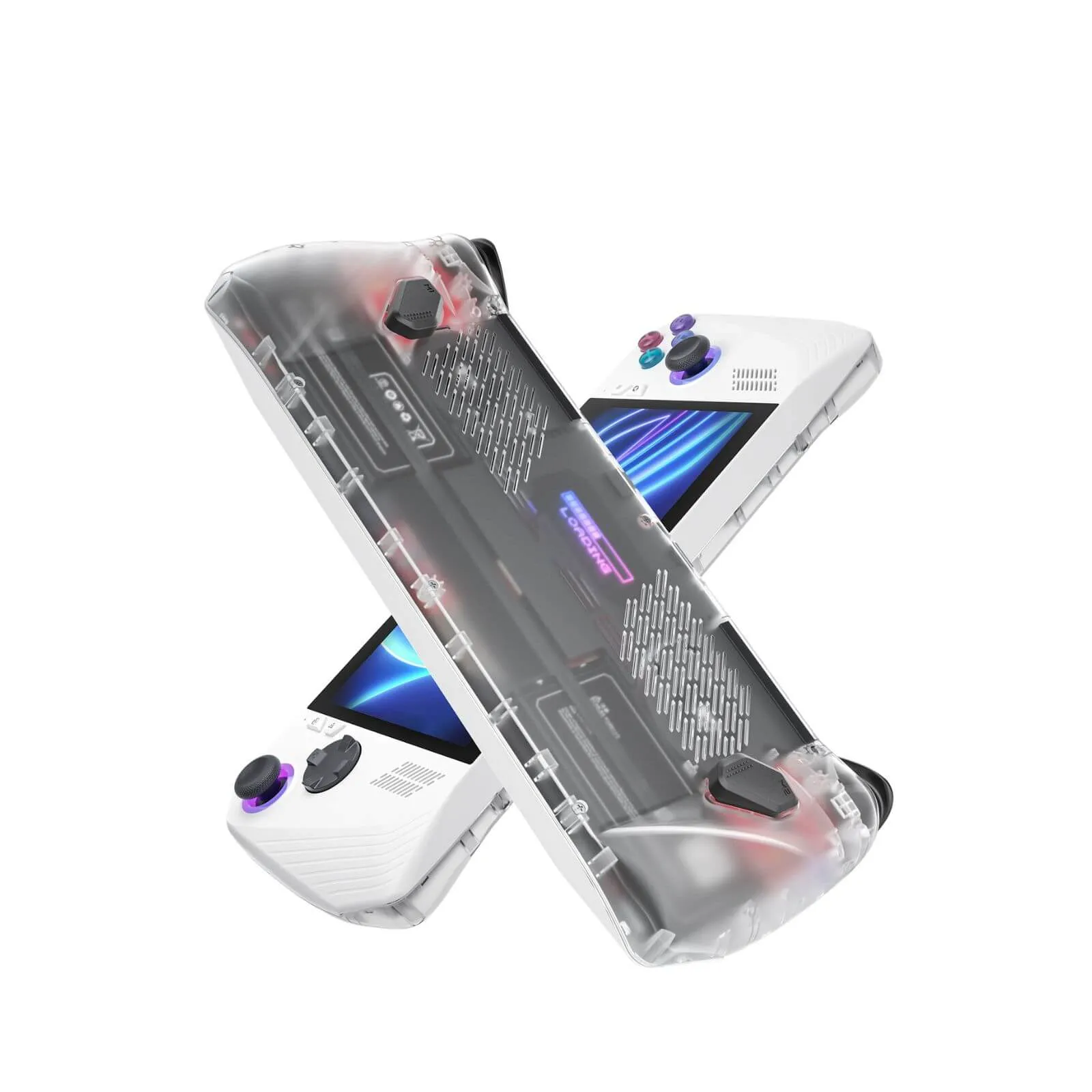 Transparent Back Plate for ROG Ally RGB & Heat Sink