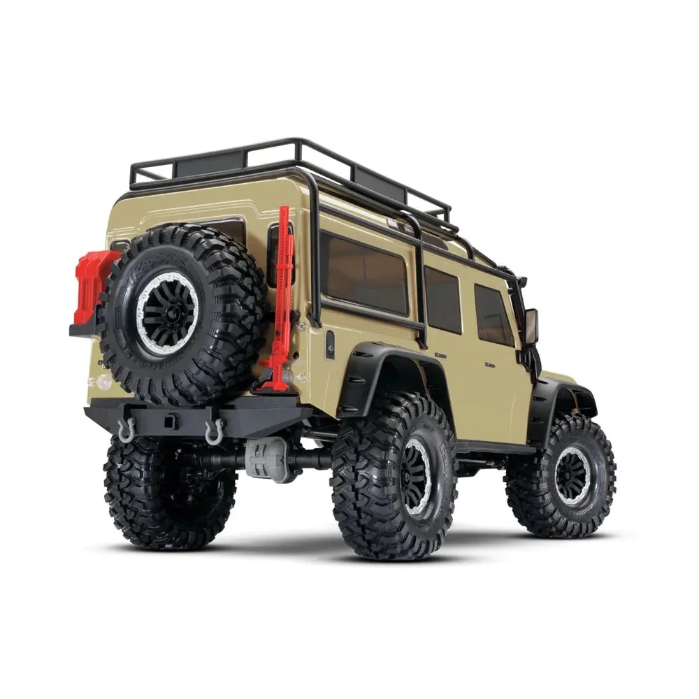 Traxxas 1/10 TRX4 Land Rover Defender RC Trail Crawler (Desert Sand) - 82056-4