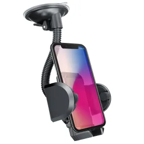 Universal Windshield Phone Mount | Black